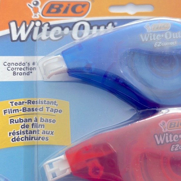 🆕 NEW BIC Wite Out EZ Correct Strong Correction Tape - Picture 3 of 6